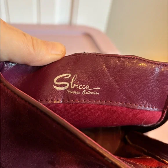 Sbicca Kolli Burgundy Suede Ankle Beaded Boots Booties, Size 8.5 - Picture 8 of 11